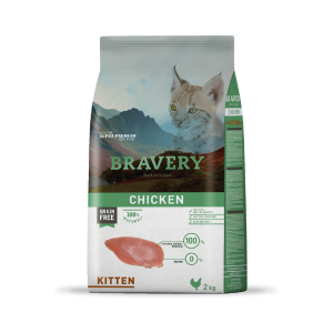 Bravery Kitten Pollo 2 kg