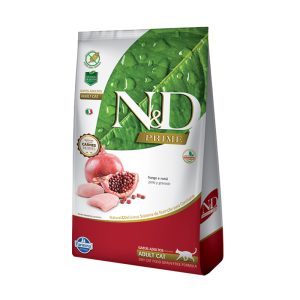 N&D Prime Feline Adulto Pollo y Granada 7.5 Kg